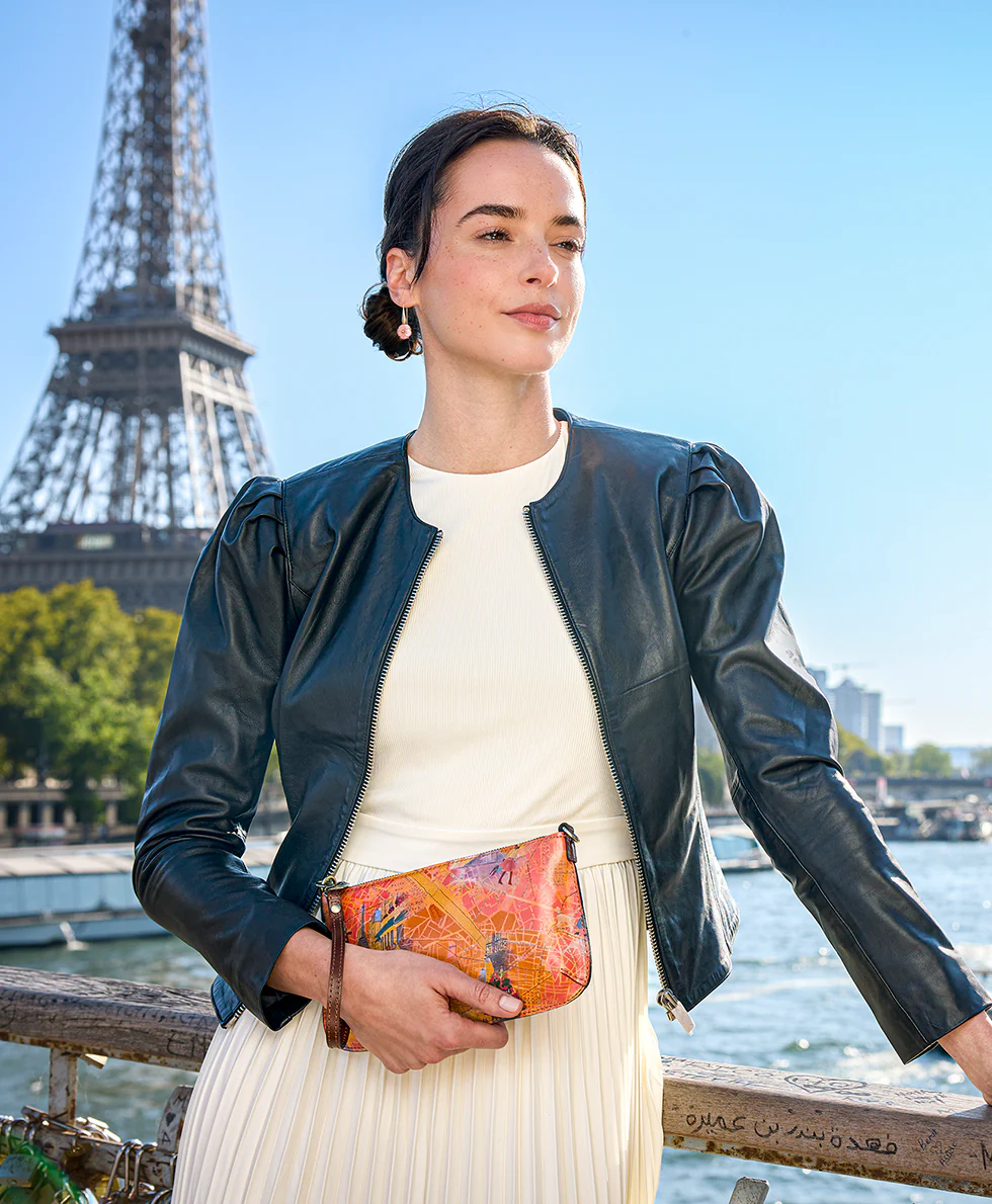 Laurina Wristlet - Paris Map - Image 4