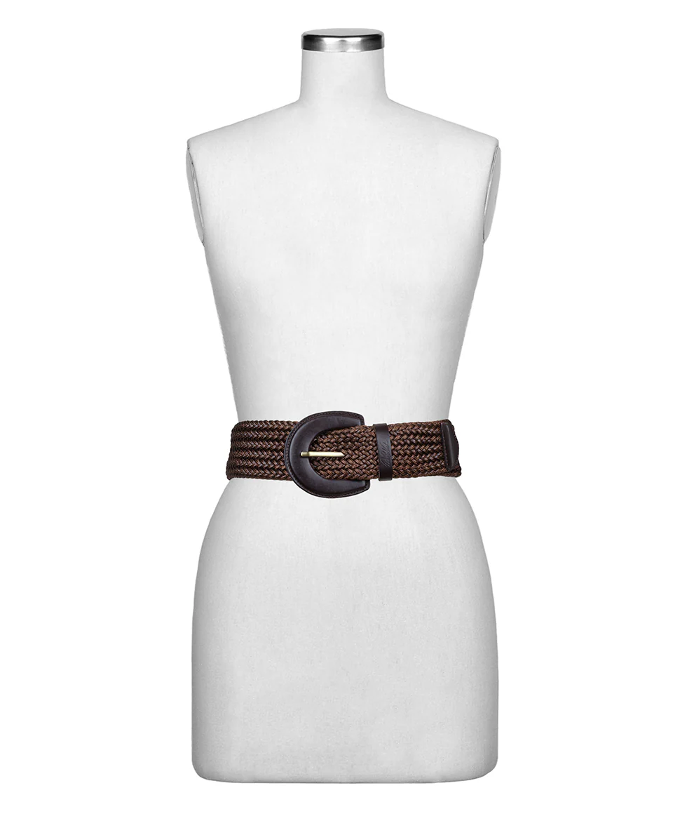 Lazare Woven Belt - Rope and Leather - Image 3