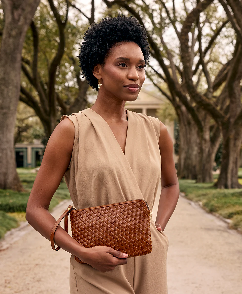 Leisha Wristlet - Hand Stained Woven - Image 7