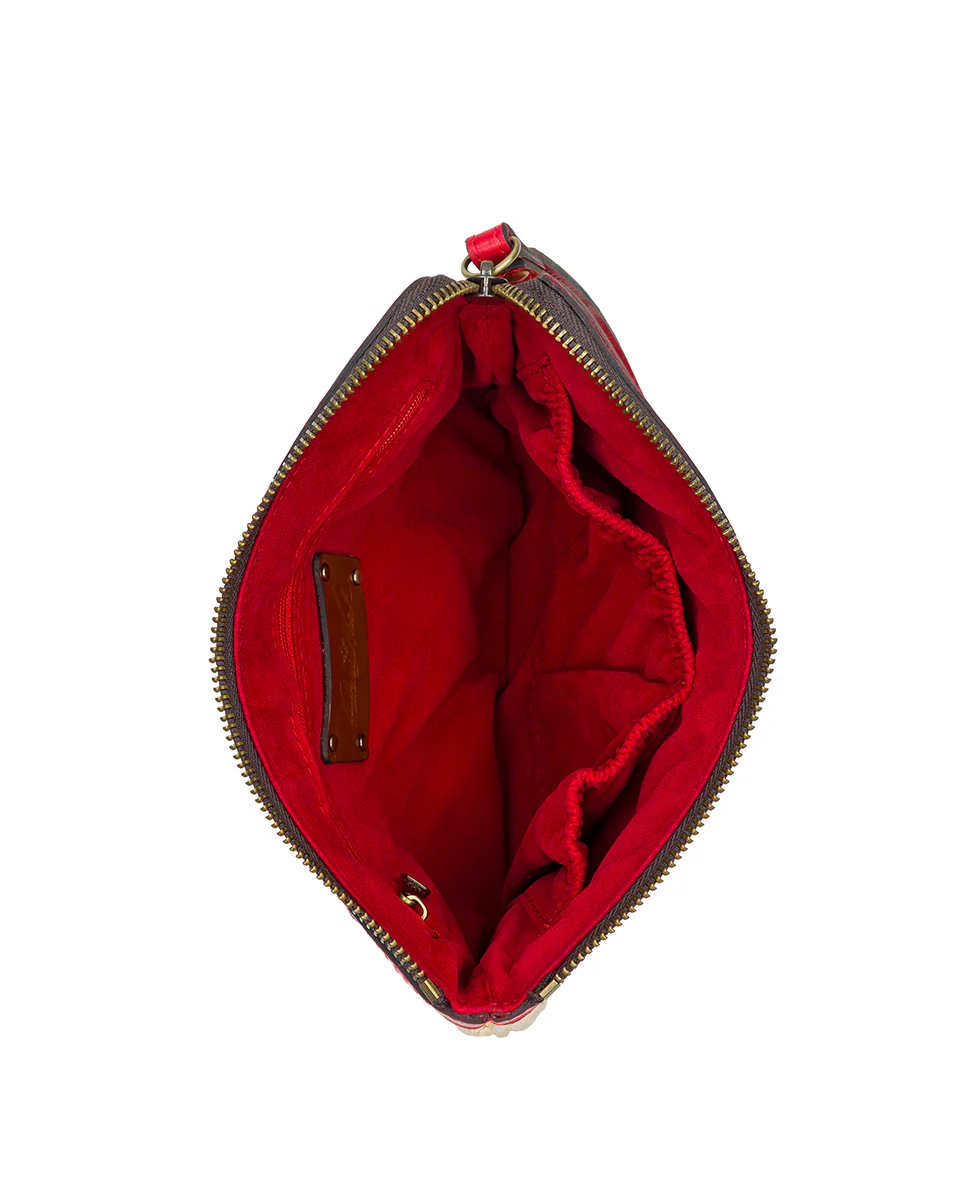 Les Fraises Wristlet - Specialty Woven - Image 4