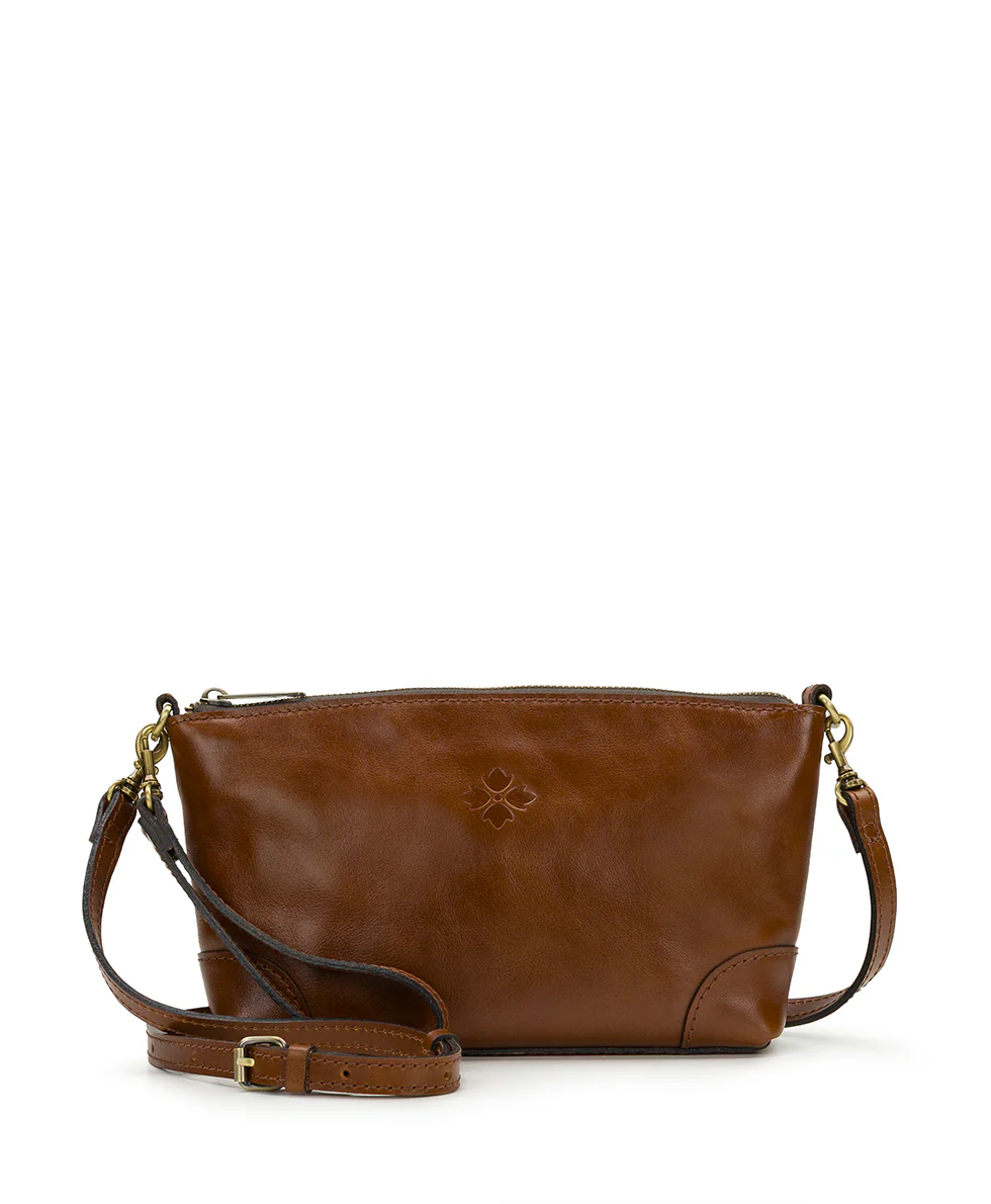 Maletto Wristlet Crossbody - Vintage Distressed Leather - Image 10