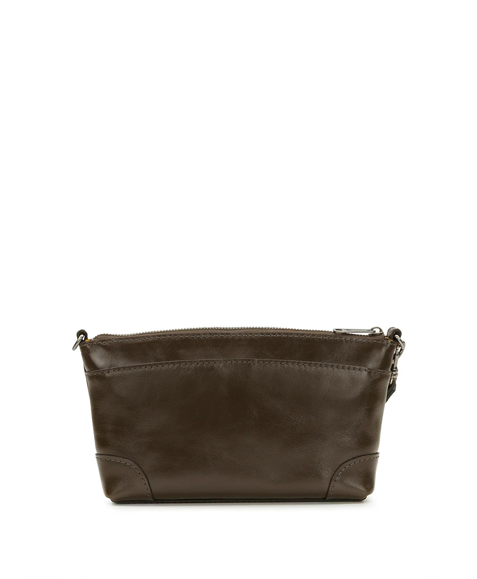 Maletto Wristlet Crossbody - Vintage Distressed Leather - Image 15