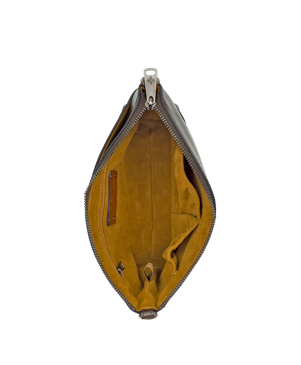 Maletto Wristlet Crossbody - Vintage Distressed Leather - Image 17