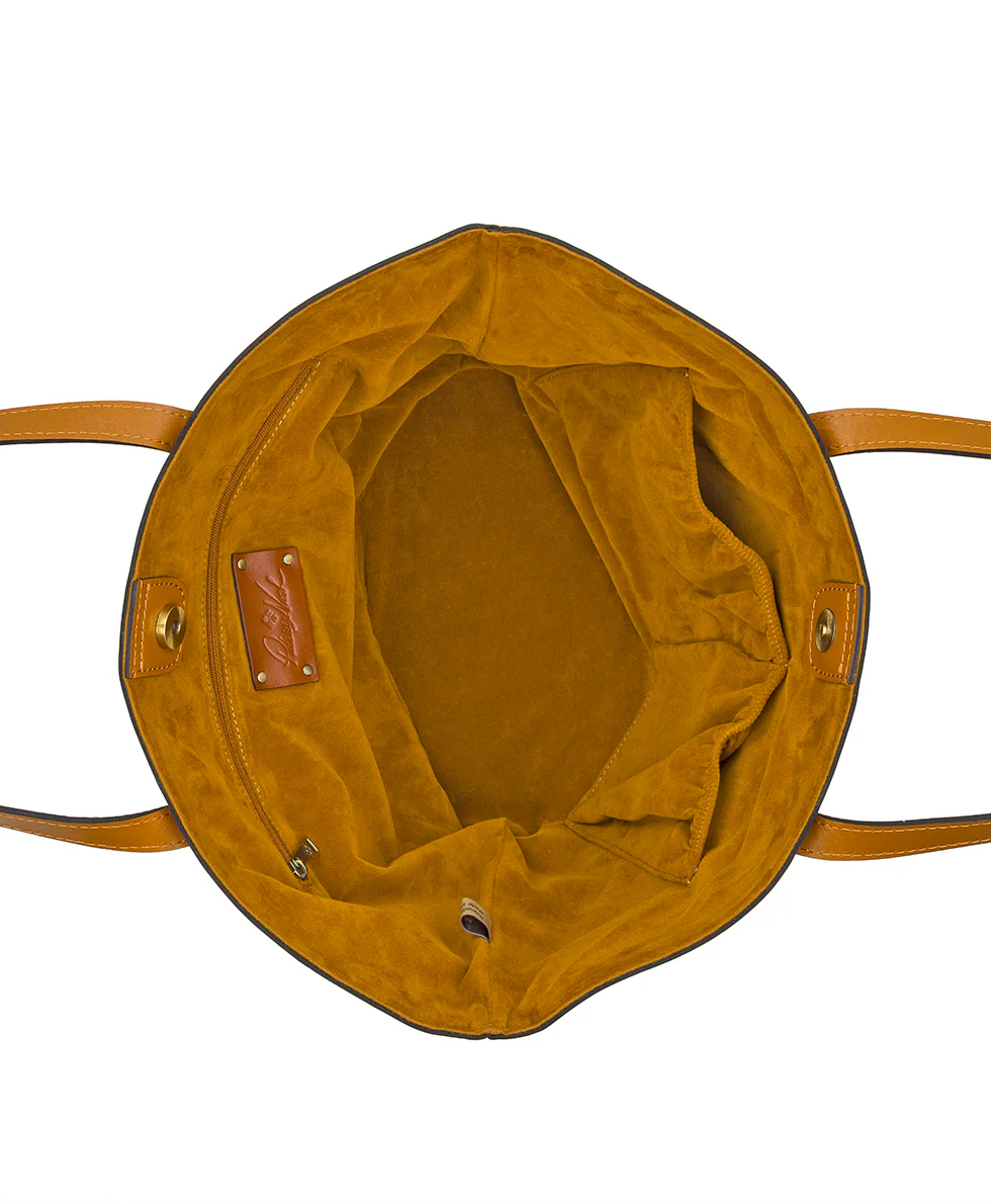 Marconia Tote with Scarf - Burnished Woven - Image 5