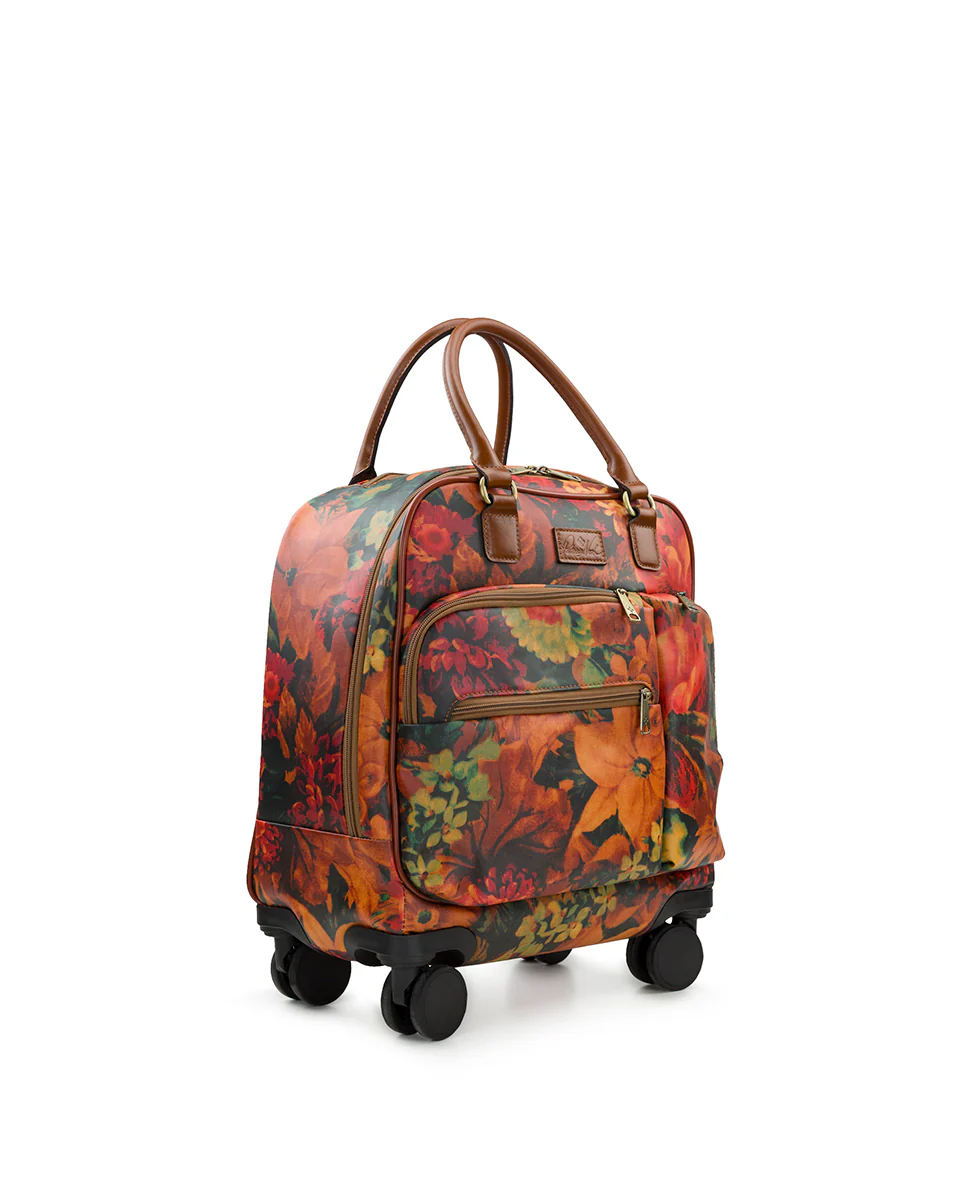 Mattia Underseater - Patina Coated Linen Canvas - Multi Print - Image 4