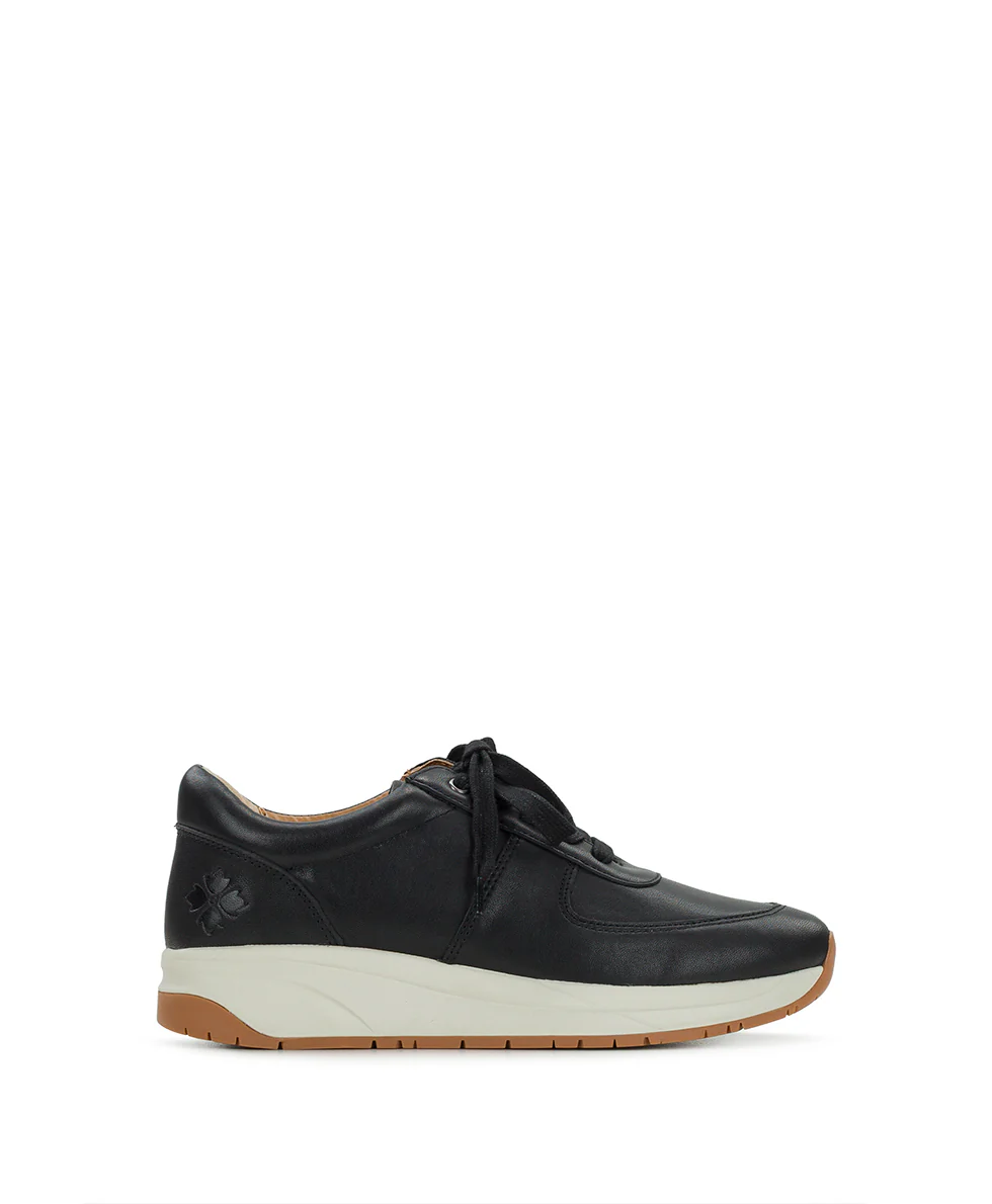 Milano Leather Sneaker - Black - Image 2