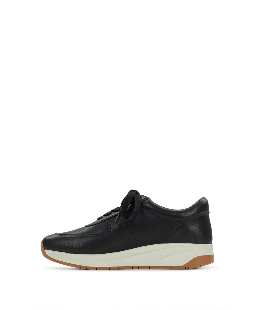 Milano Leather Sneaker - Black - Image 3