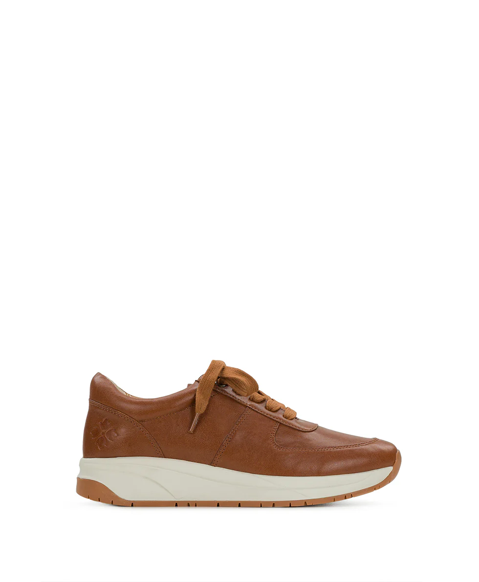 Milano Leather Sneaker - Tan - Image 2