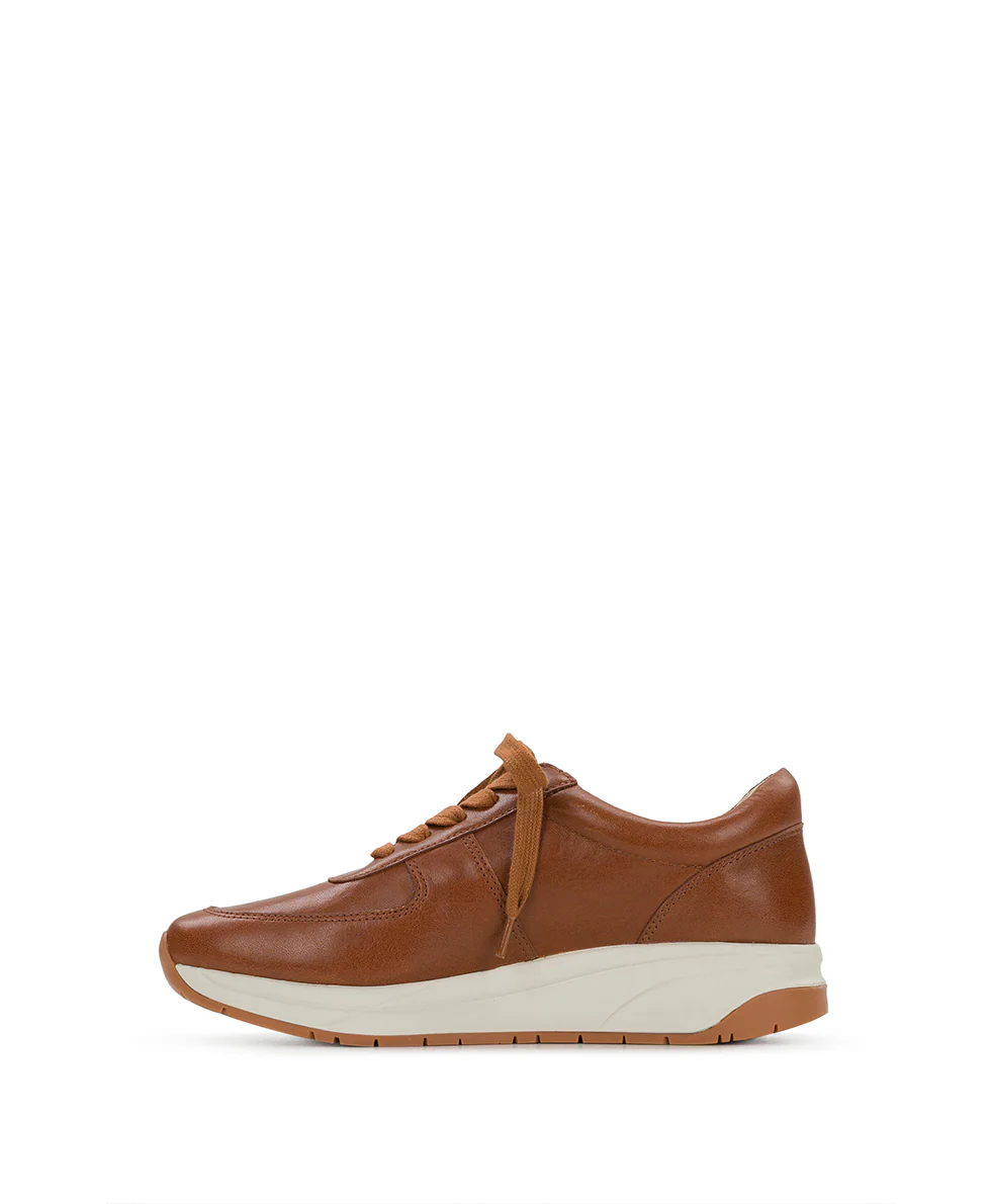Milano Leather Sneaker - Tan - Image 3