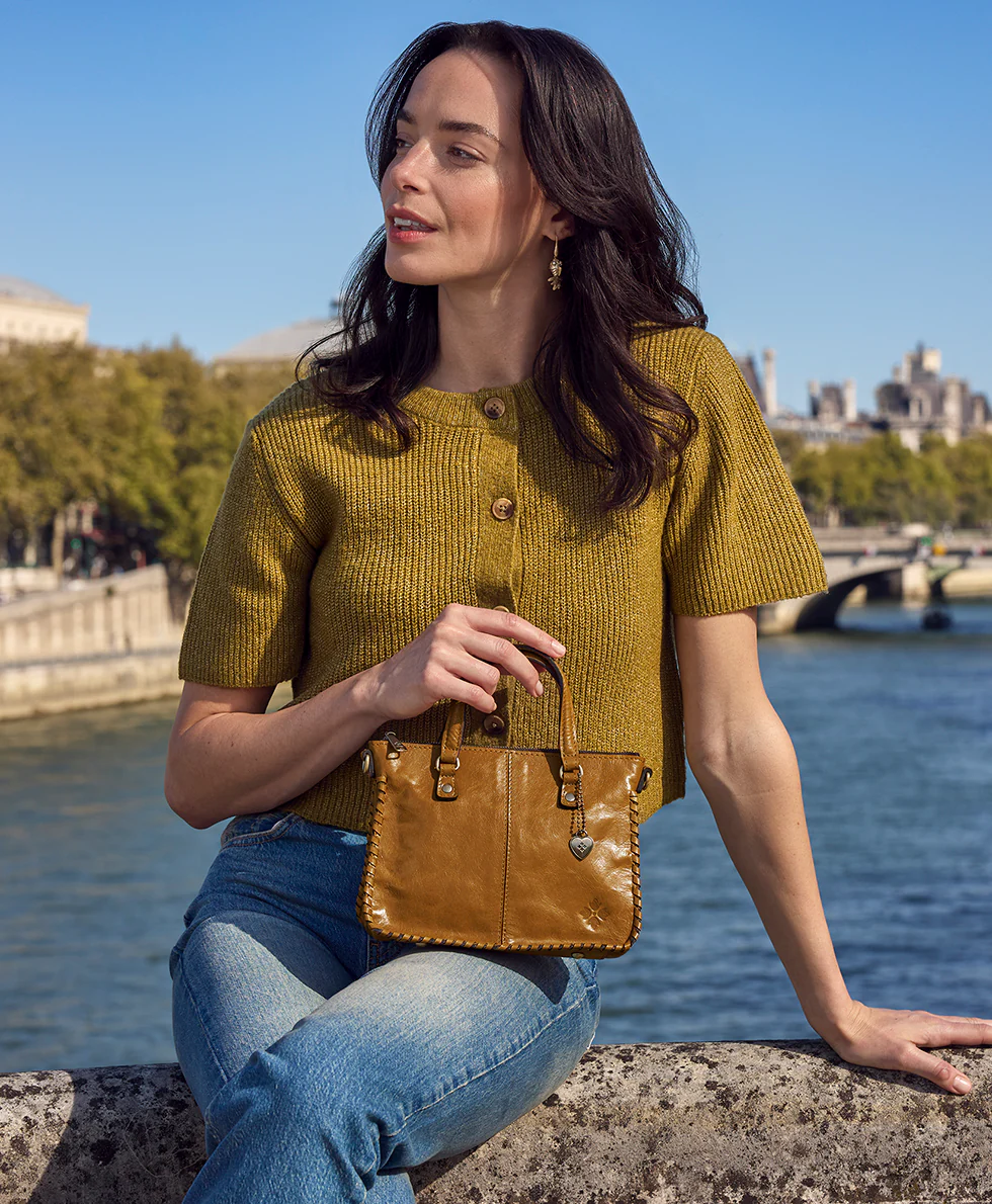 Mini Briona Crossbody - Vintage Glazed Leather - Image 4