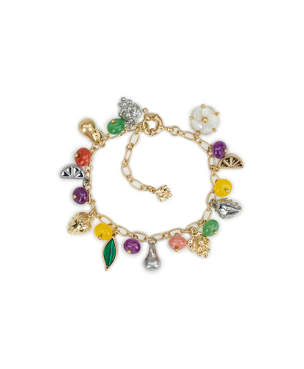 Mini Charm Bracelet - Fruit Collection