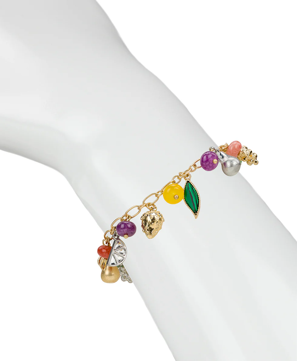 Mini Charm Bracelet - Fruit Collection - Image 2
