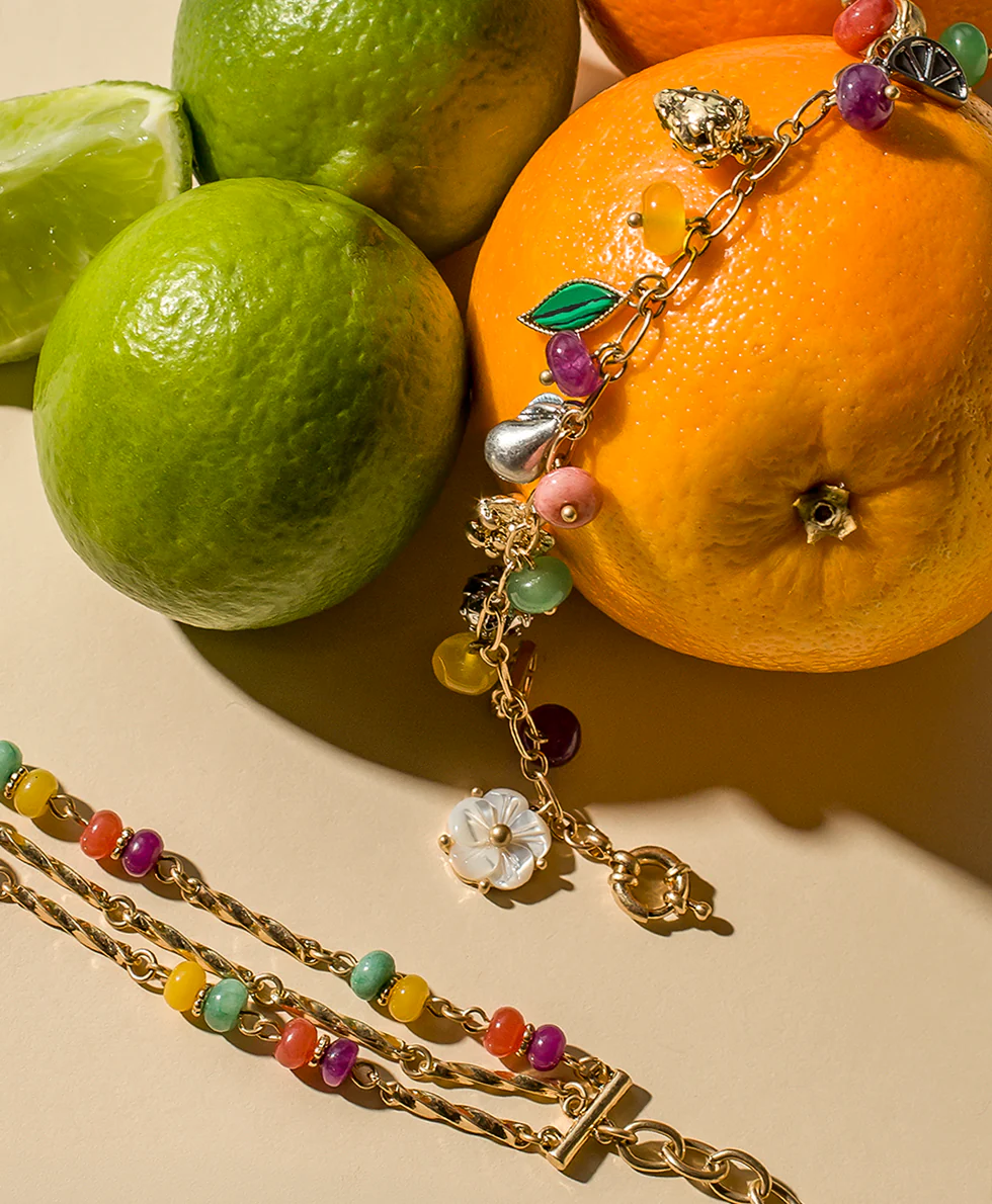 Mini Charm Bracelet - Fruit Collection - Image 3