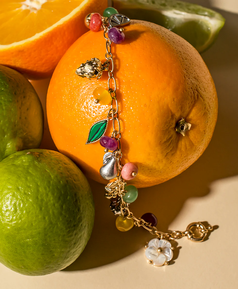 Mini Charm Bracelet - Fruit Collection - Image 4