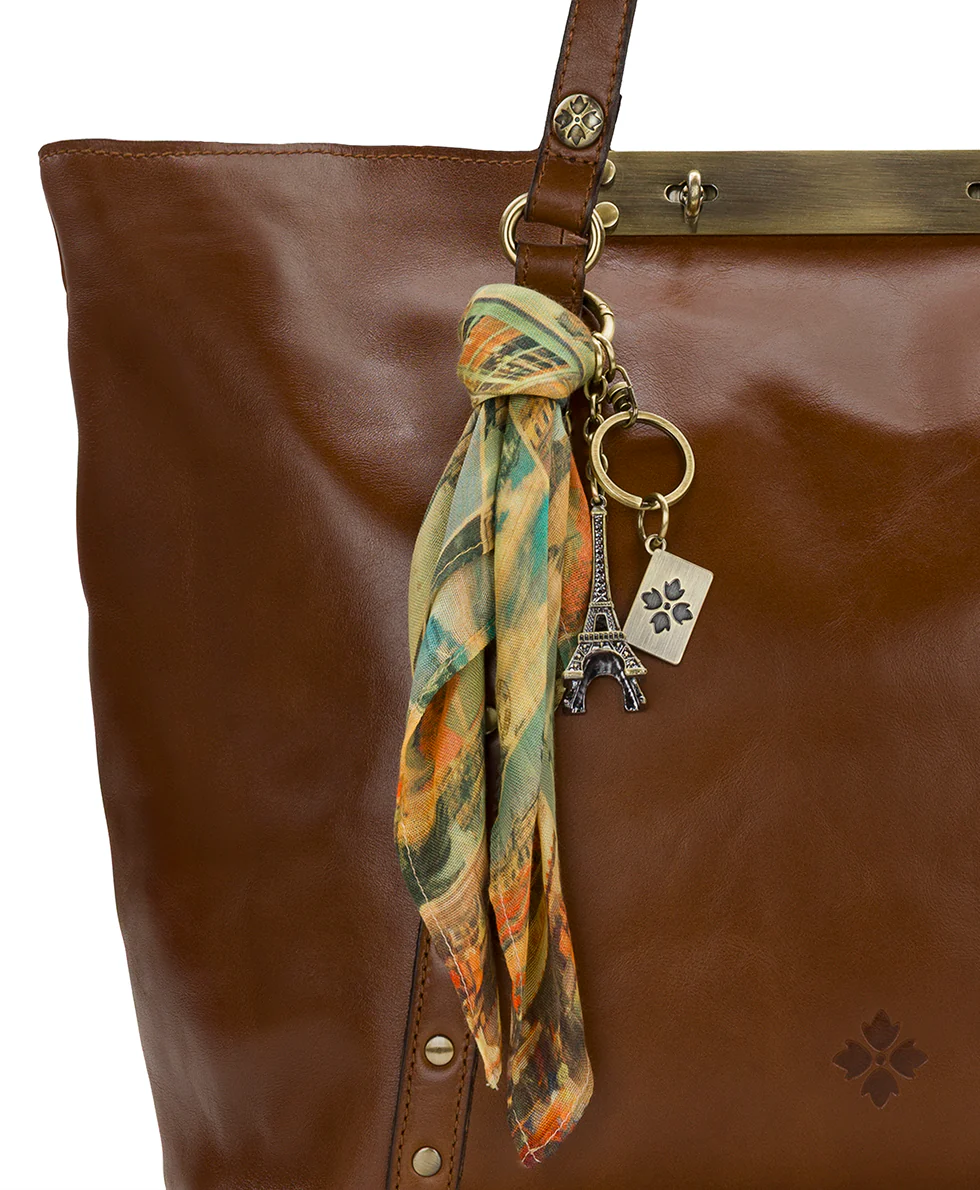 Mini Scarf Bag Charm - Postcards From Paris - Image 3