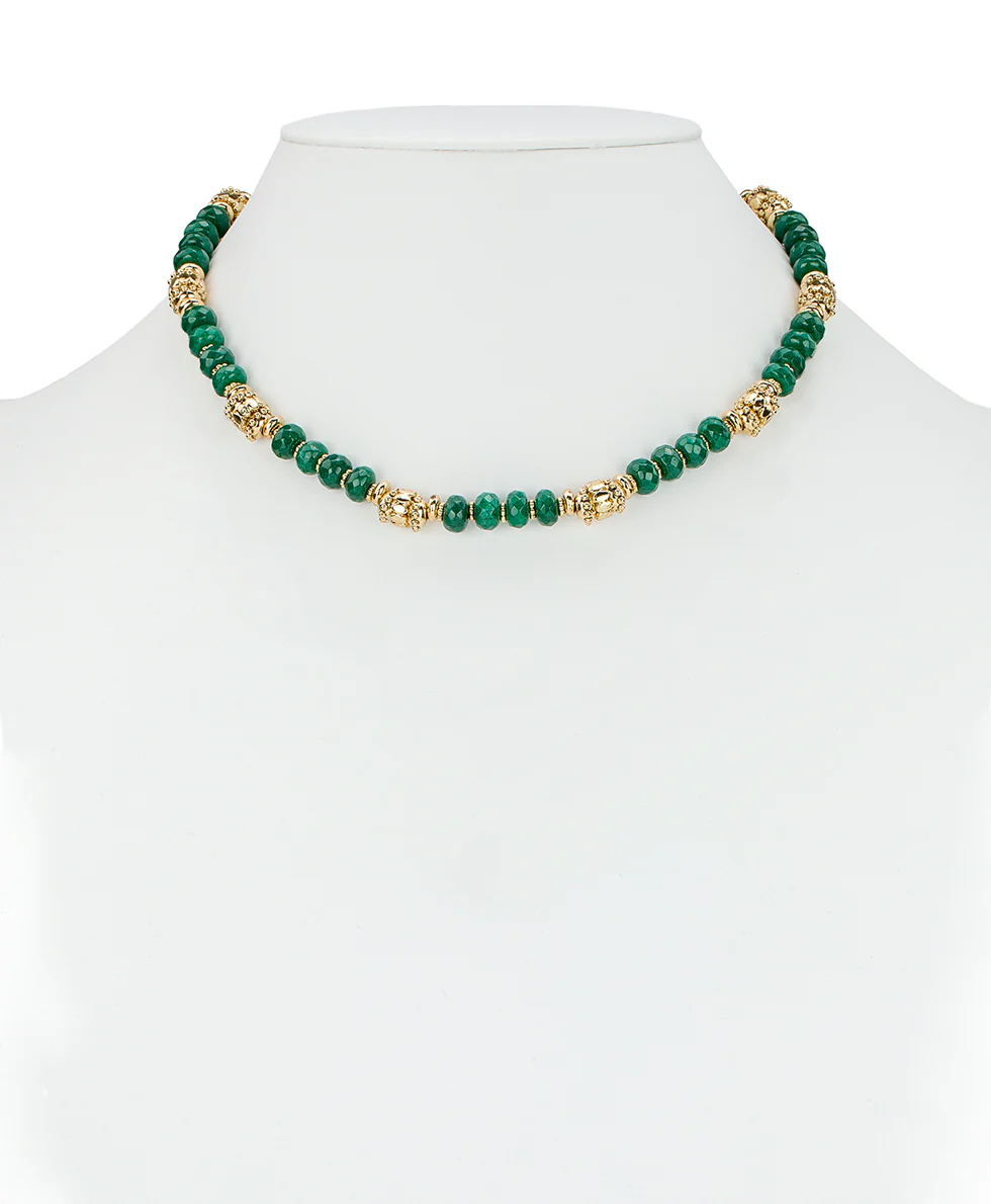 Modular Necklace - European Floral Tapestry - Image 5