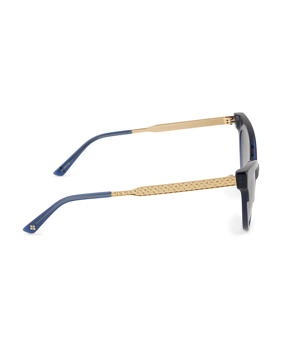 Monroe Cateye Sunglasses - Lapis - Image 3