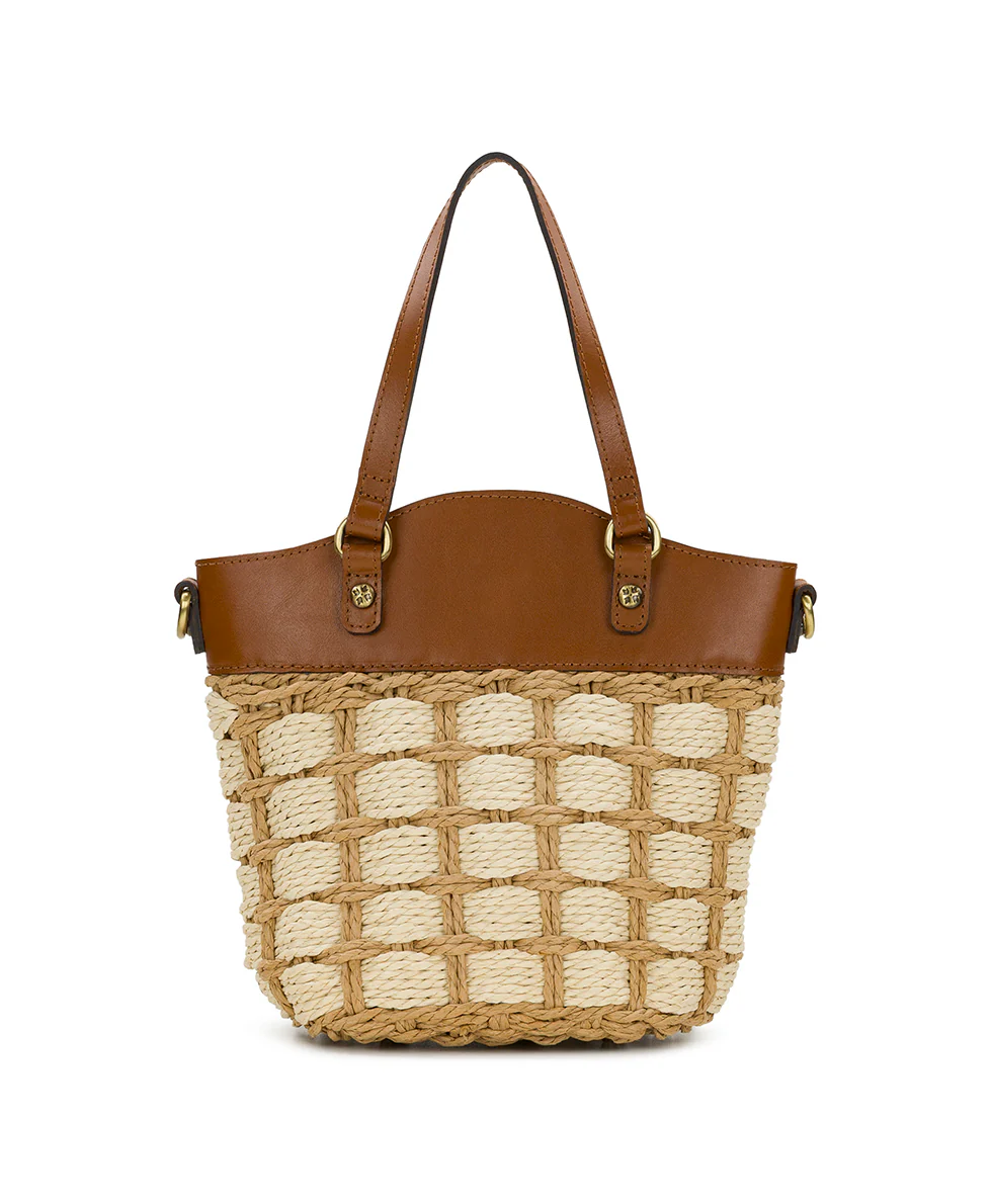 Montella Basket Bag with Scarf - Specialty Wovens - Image 2