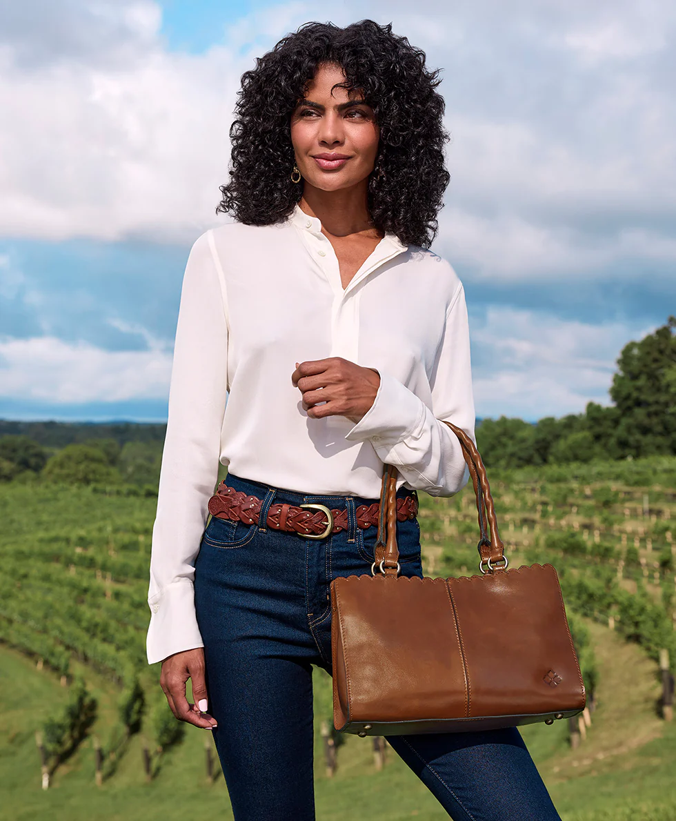 Morra Satchel - Vintage Distressed Leather - Image 9