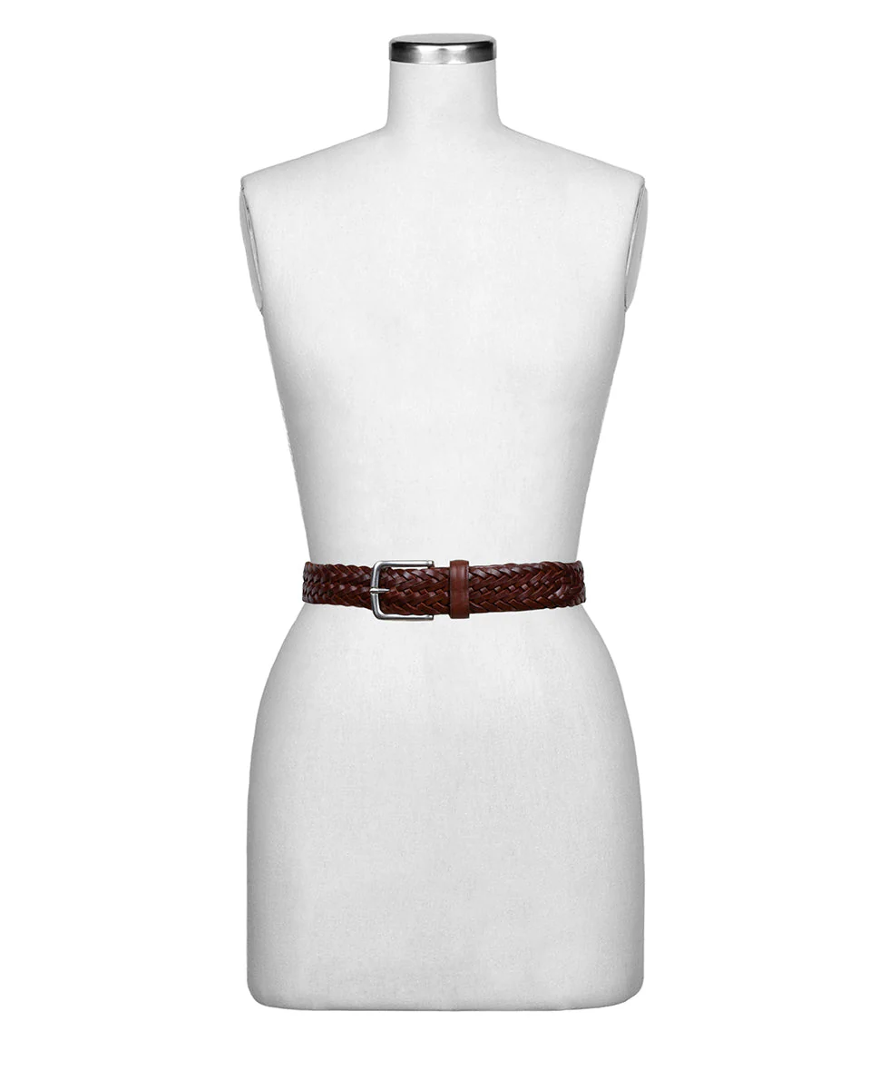 Nash Men's Belt - Woven / Tan - Image 3
