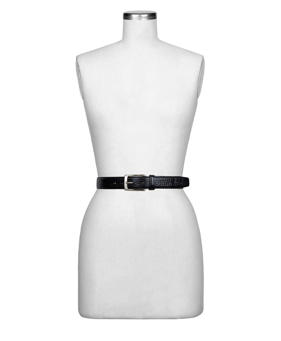 Nash Men's Croc Belt - Black - Image 3