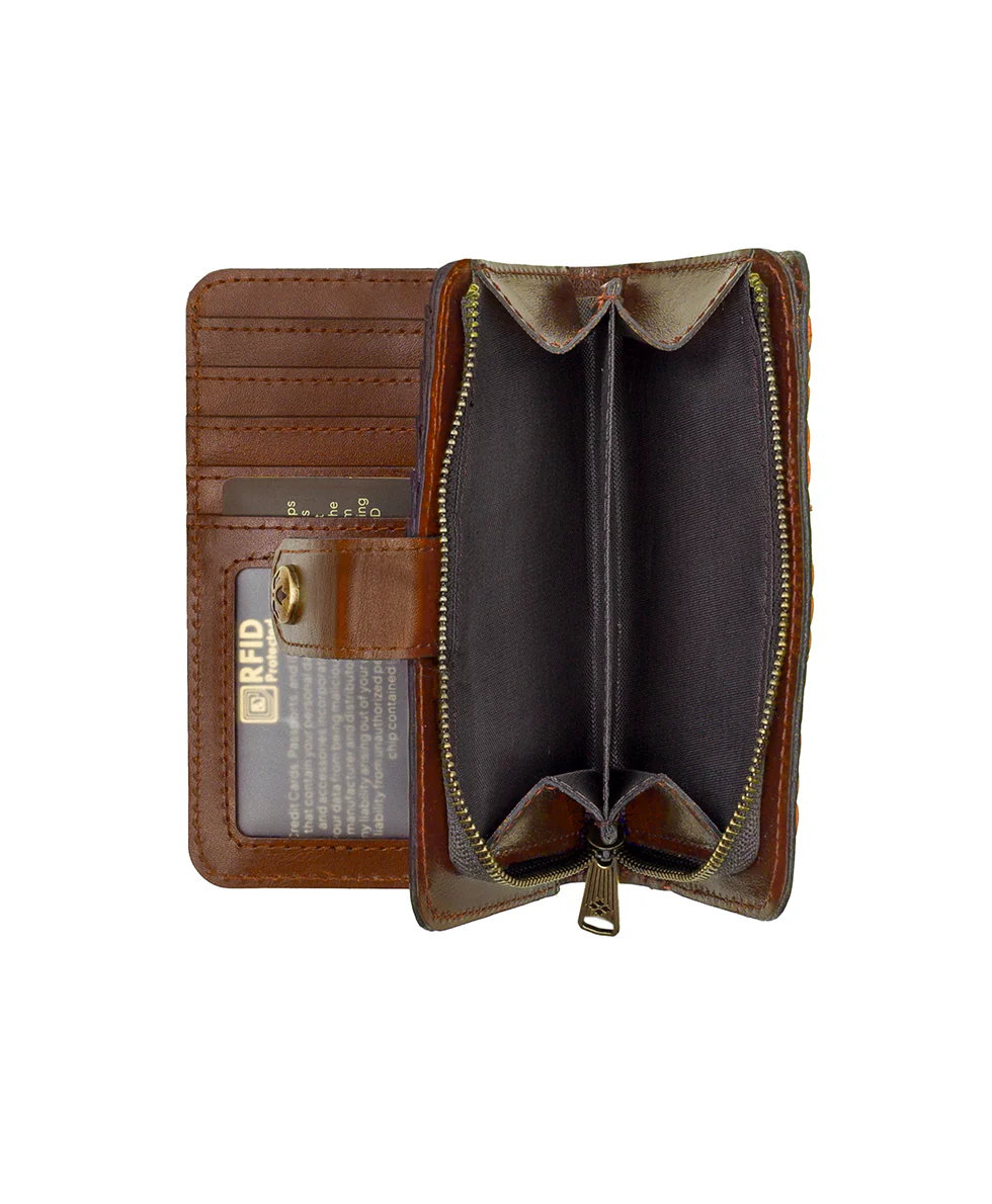 Norma Wallet - Vintage Distressed Leather - Image 4