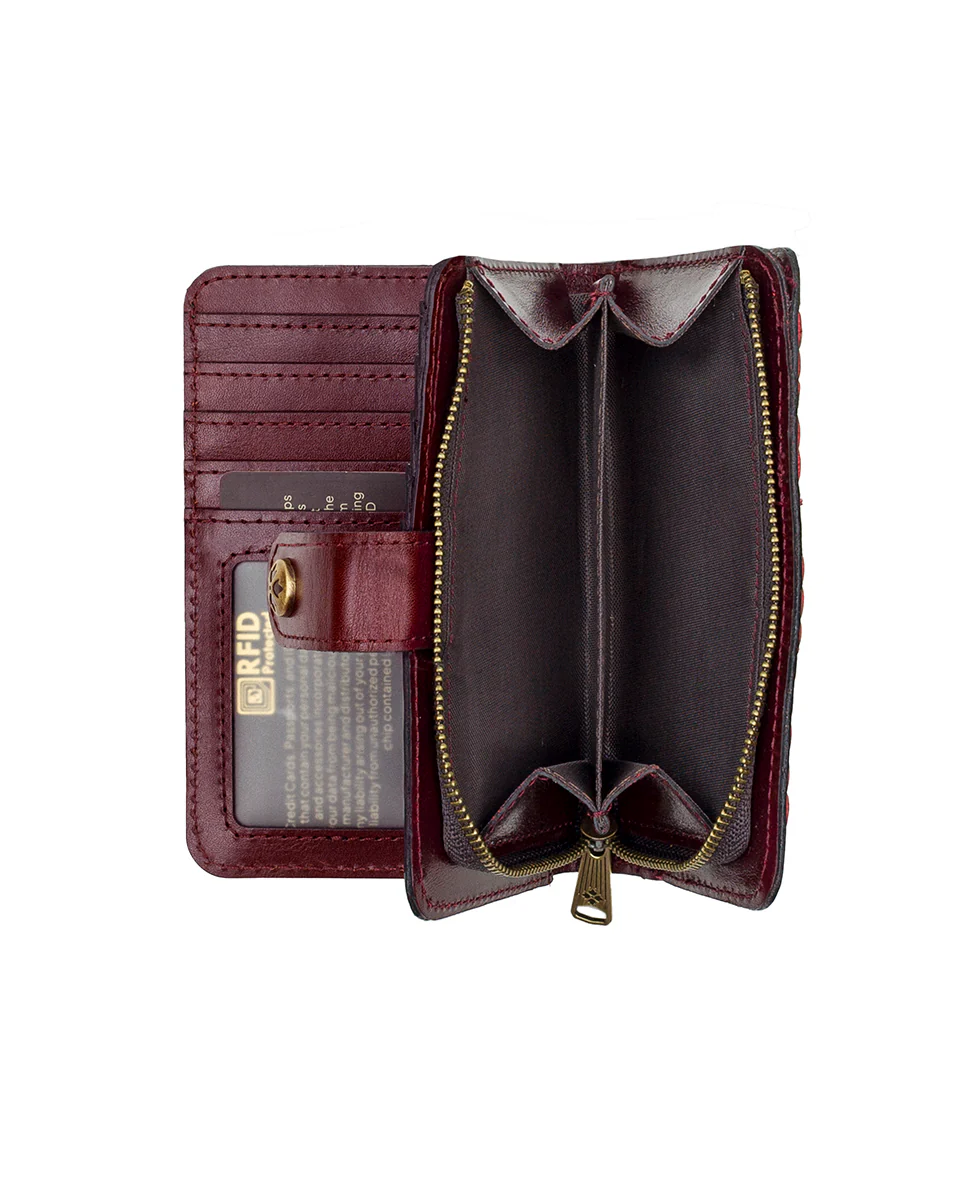 Norma Wallet - Vintage Distressed Leather - Image 9
