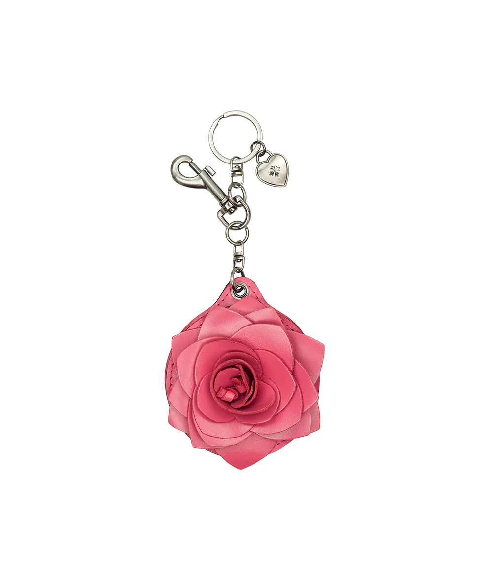 Parisian Rose Mirror Bag Charm - Vintage Distressed - Image 6