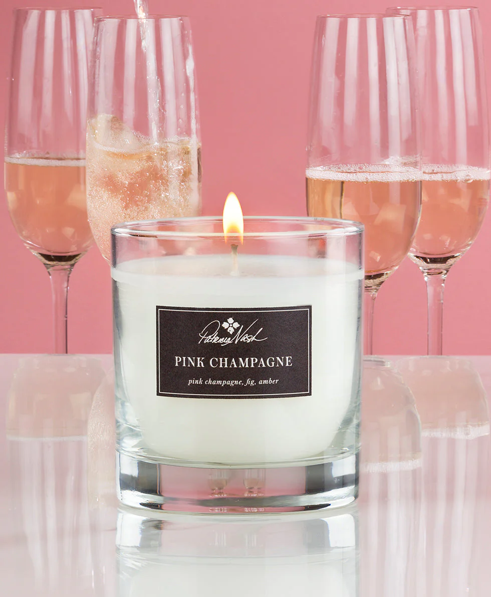 Pink Champagne Candle - Image 5