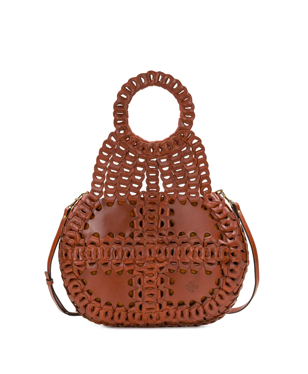 Pisticci Flapover Crossbody Bag - Chainlink Leather - Image 12