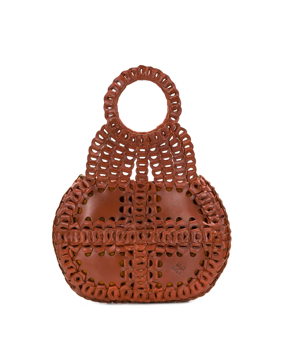 Pisticci Flapover Crossbody Bag - Chainlink Leather - Image 13