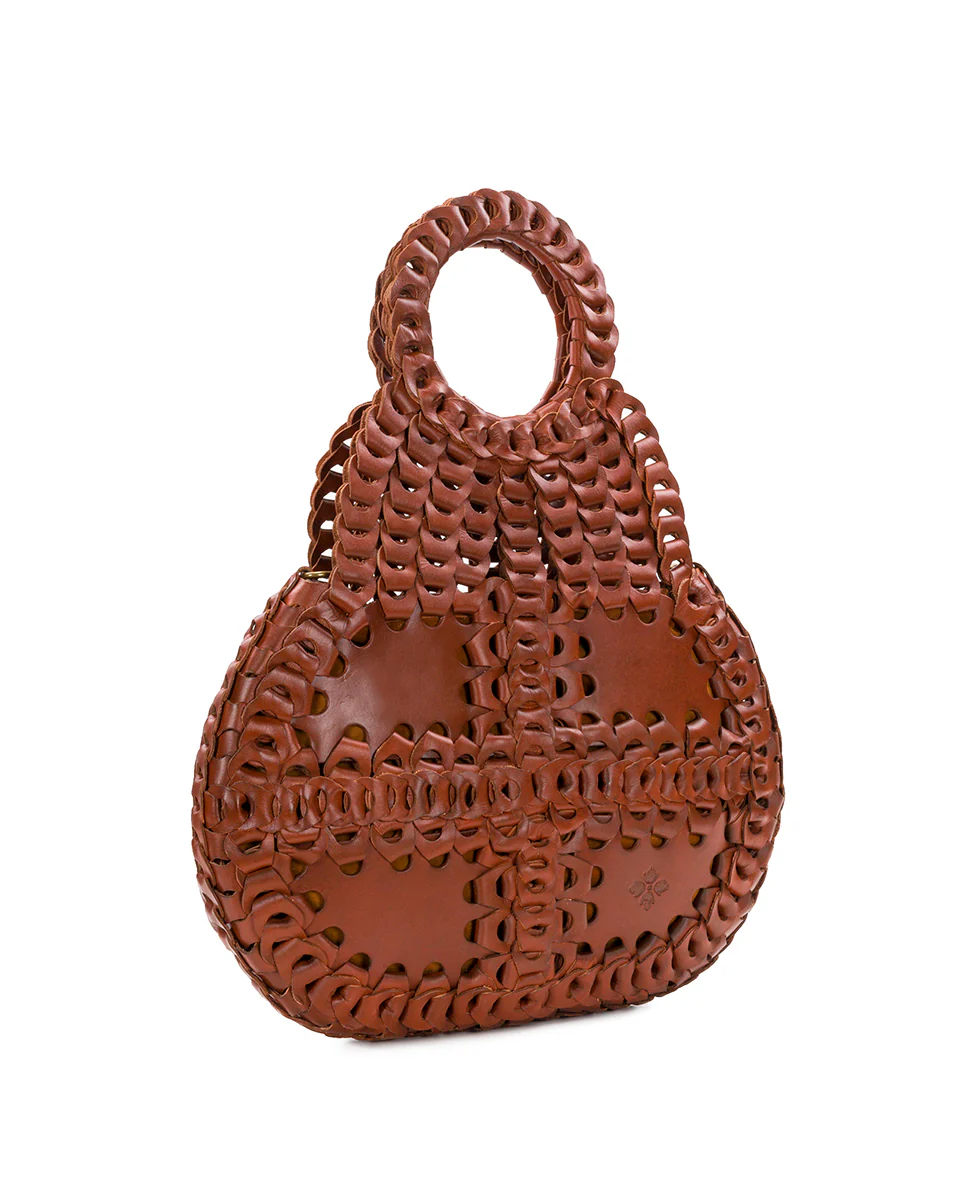 Pisticci Flapover Crossbody Bag - Chainlink Leather - Image 14