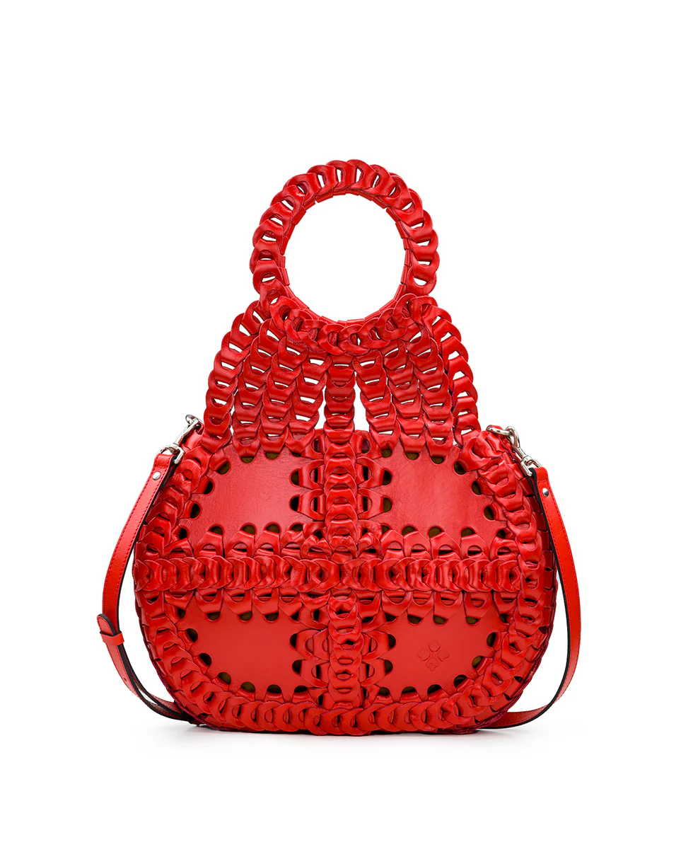 Pisticci Flapover Crossbody Bag - Chainlink Leather - Image 18