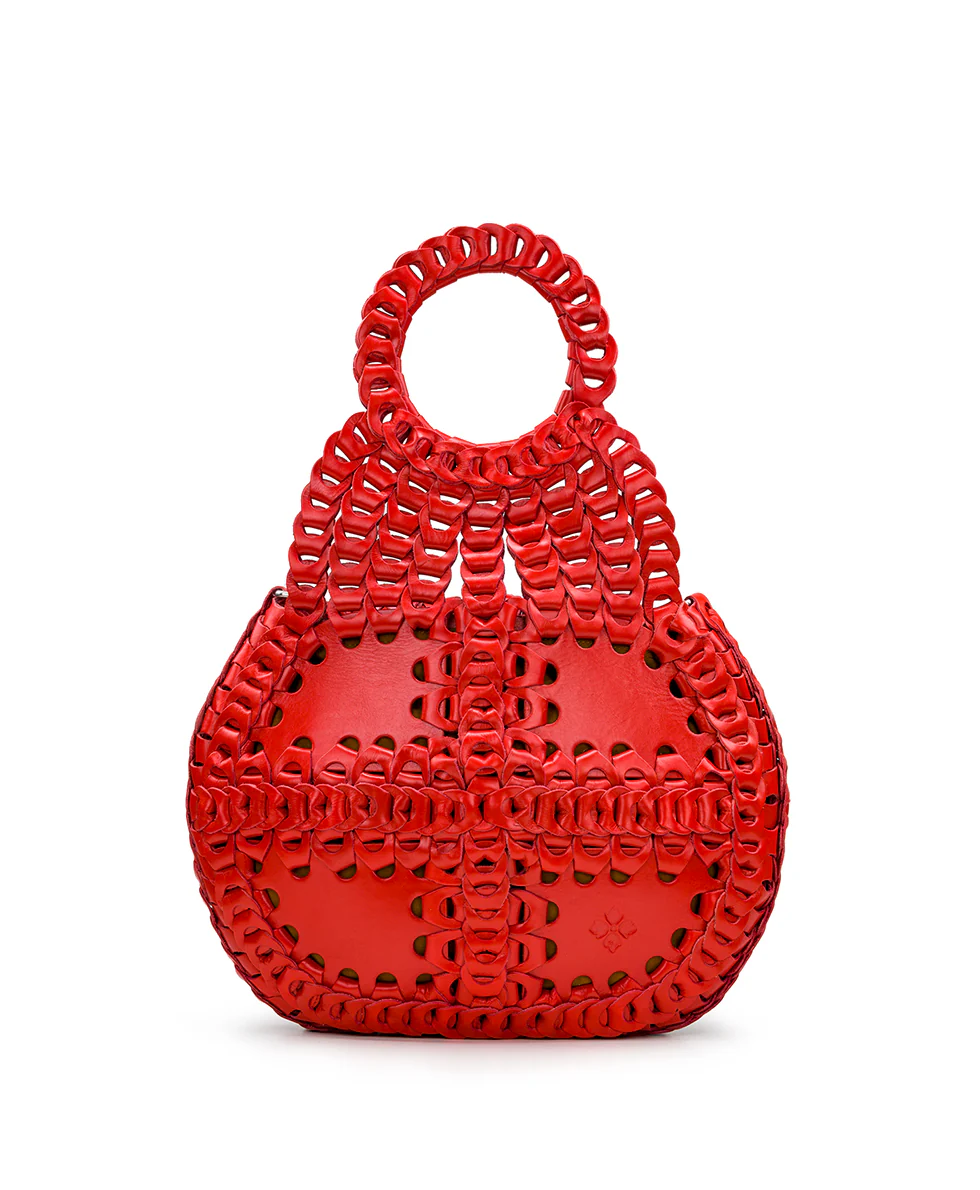 Pisticci Flapover Crossbody Bag - Chainlink Leather - Image 19