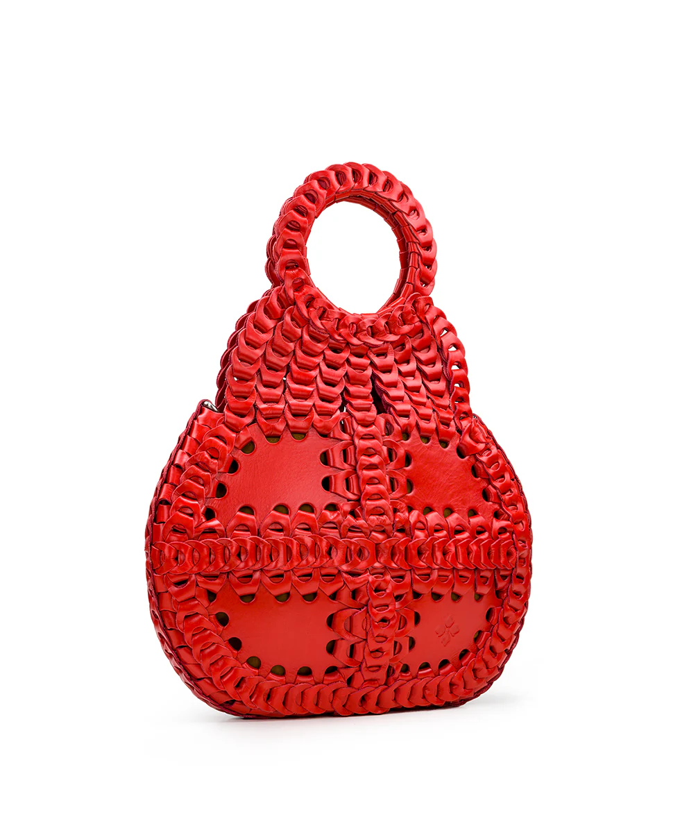 Pisticci Flapover Crossbody Bag - Chainlink Leather - Image 20