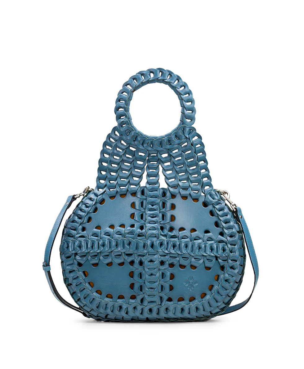 Pisticci Flapover Crossbody Bag - Chainlink Leather - Image 24