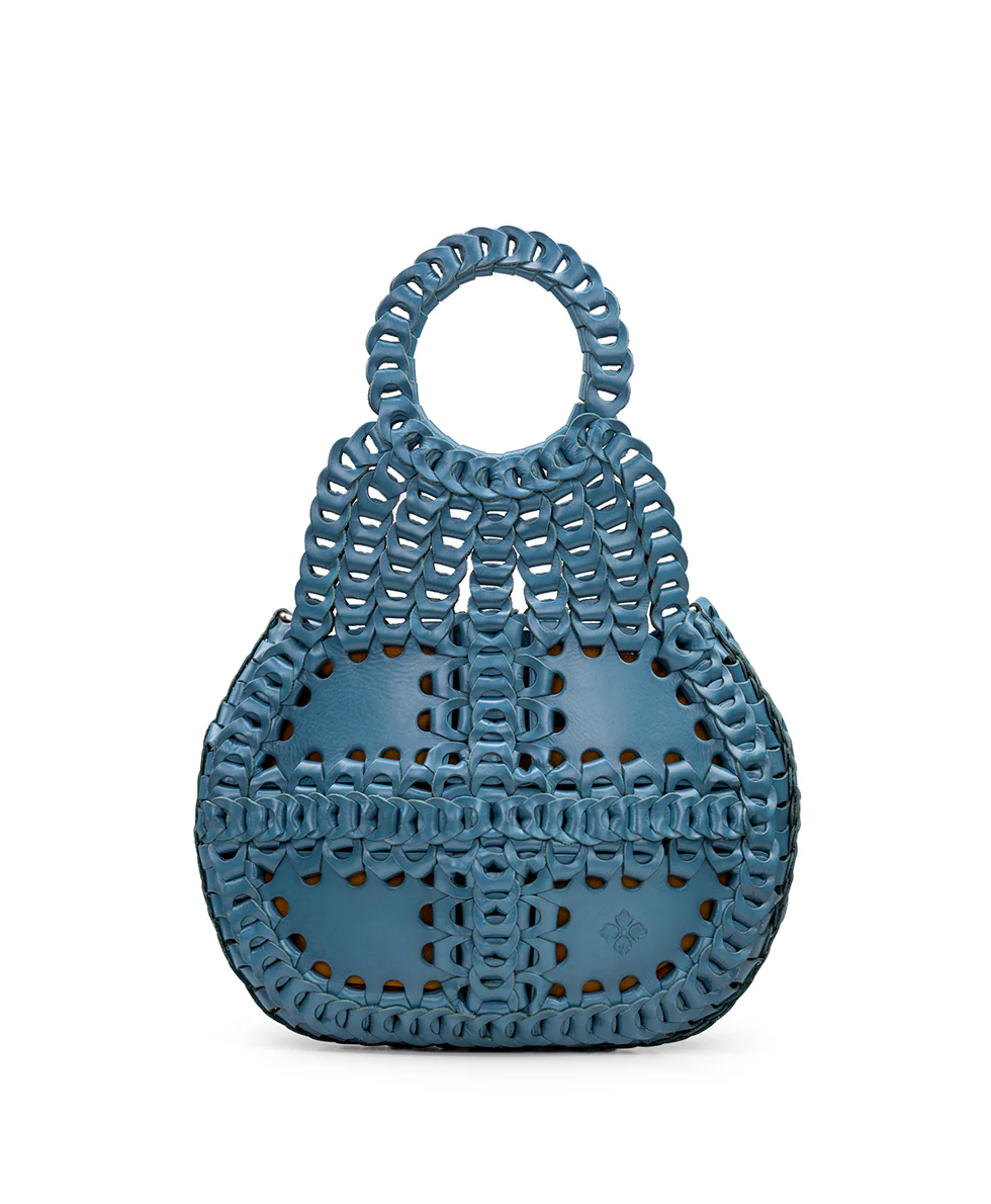 Pisticci Flapover Crossbody Bag - Chainlink Leather - Image 25