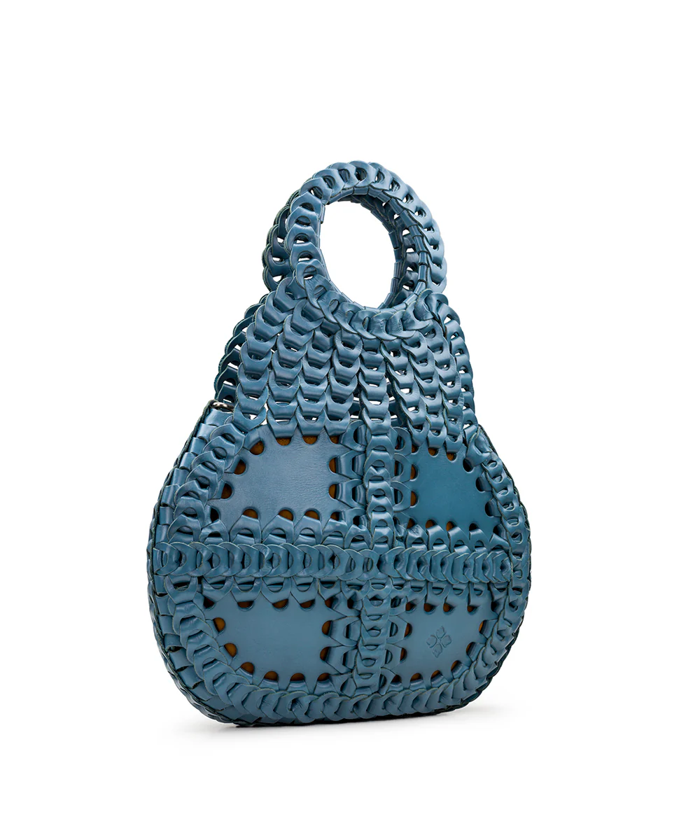 Pisticci Flapover Crossbody Bag - Chainlink Leather - Image 26