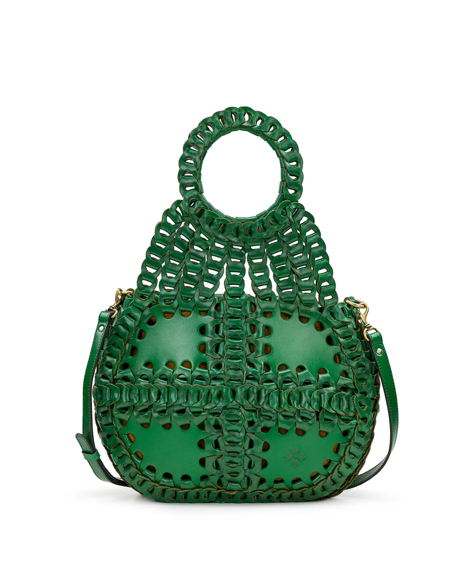Pisticci Flapover Crossbody Bag - Chainlink Leather - Image 30