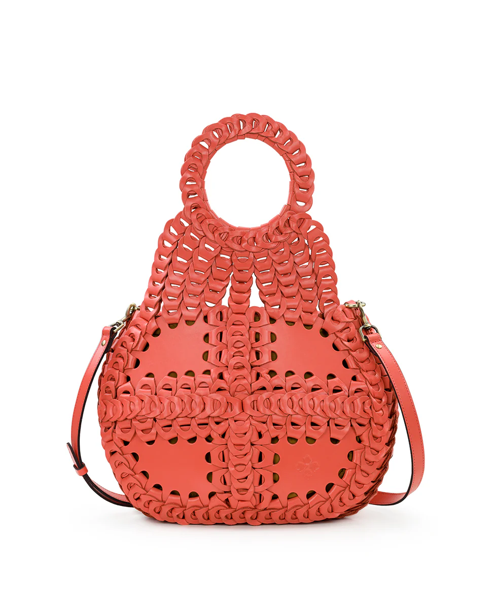 Pisticci Flapover Crossbody Bag - Chainlink Leather - Image 35