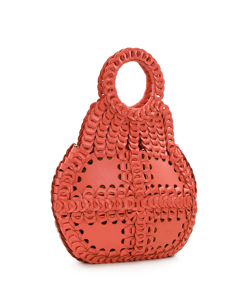 Pisticci Flapover Crossbody Bag - Chainlink Leather - Image 37