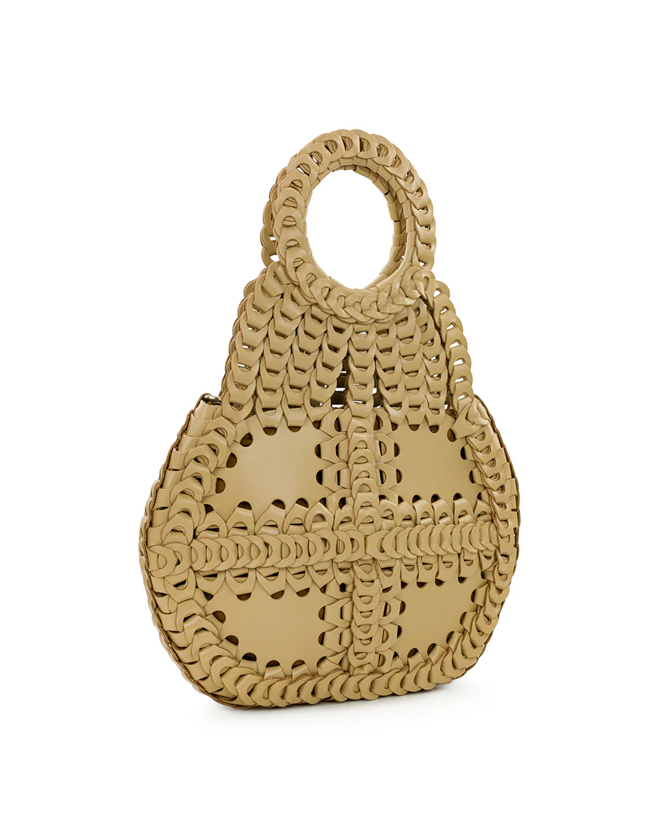 Pisticci Flapover Crossbody Bag - Chainlink Leather - Image 41
