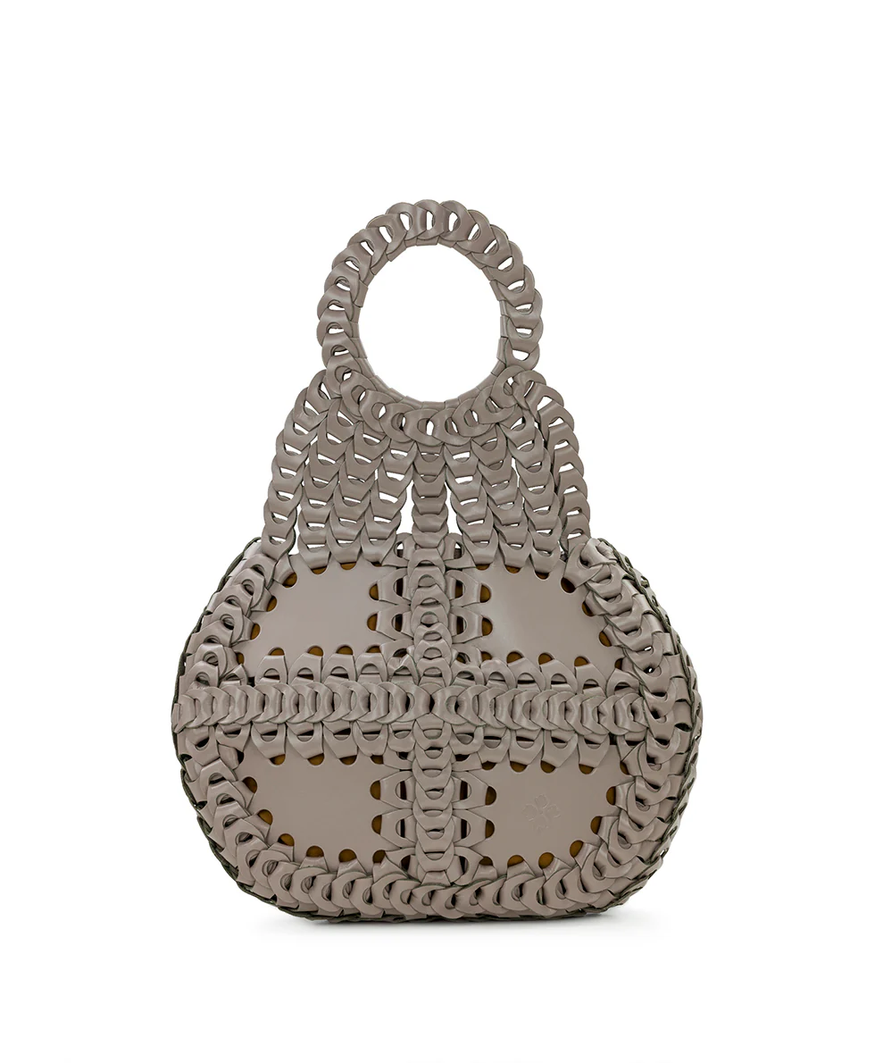 Pisticci Flapover Crossbody Bag - Chainlink Leather - Image 44