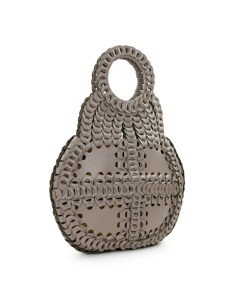 Pisticci Flapover Crossbody Bag - Chainlink Leather - Image 45