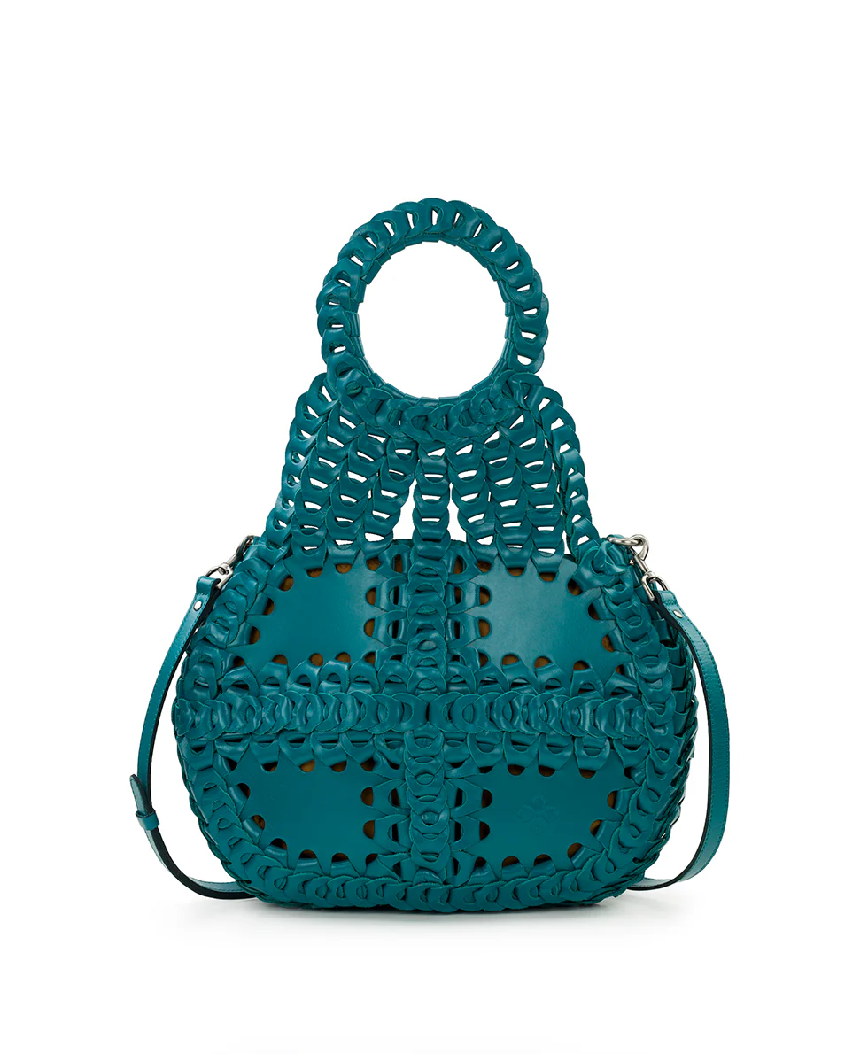 Pisticci Flapover Crossbody Bag - Chainlink Leather - Image 47