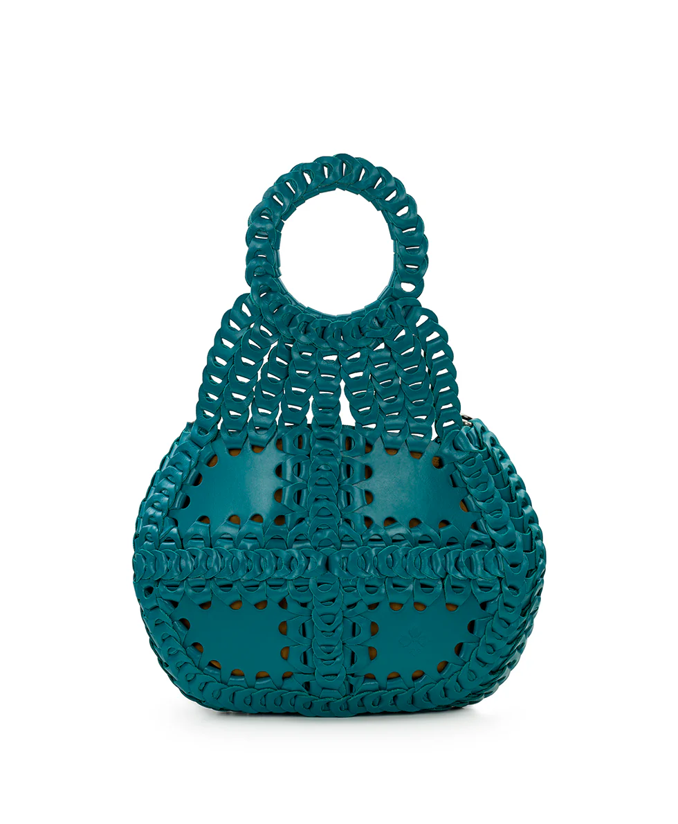 Pisticci Flapover Crossbody Bag - Chainlink Leather - Image 48