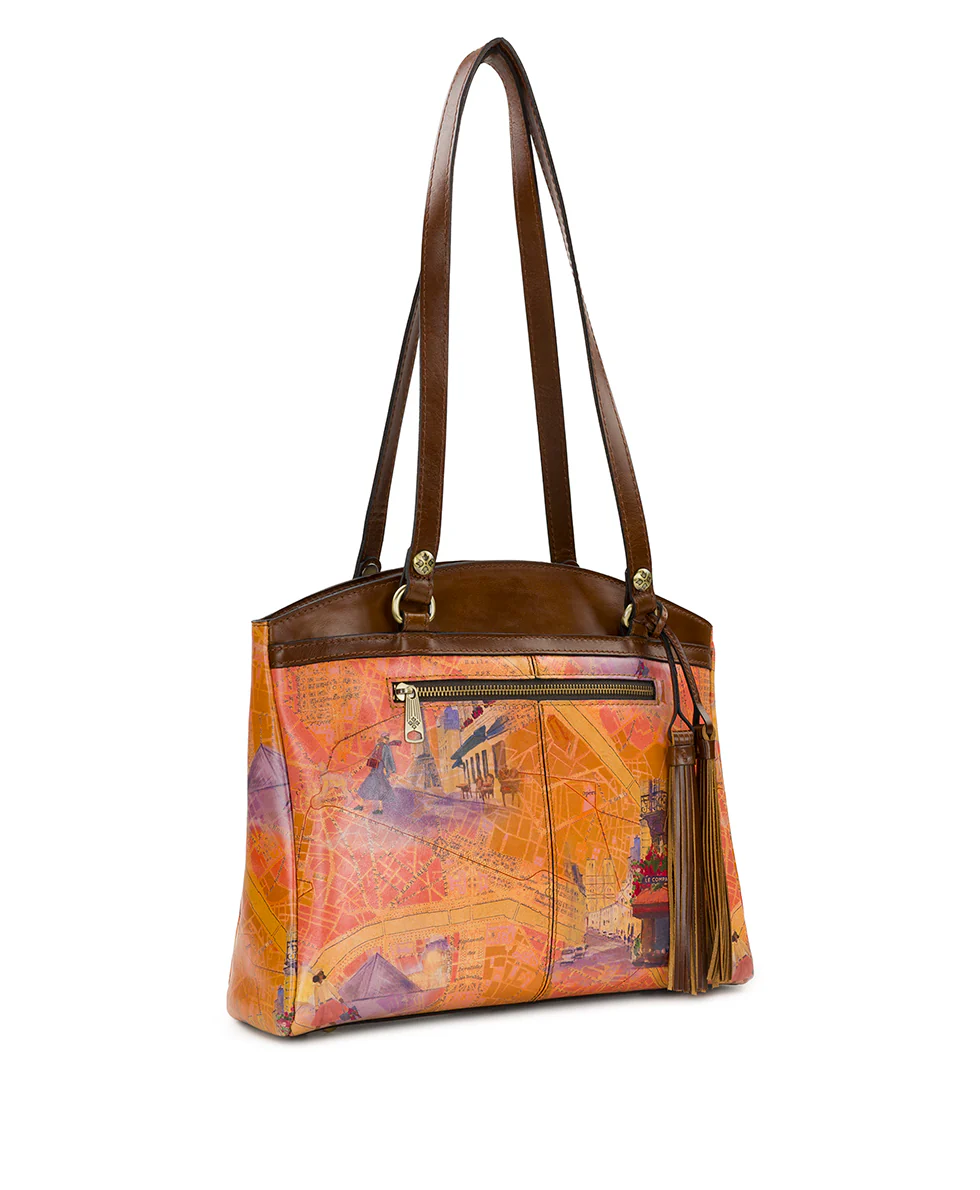 Poppy Tote - Paris Map - Image 3