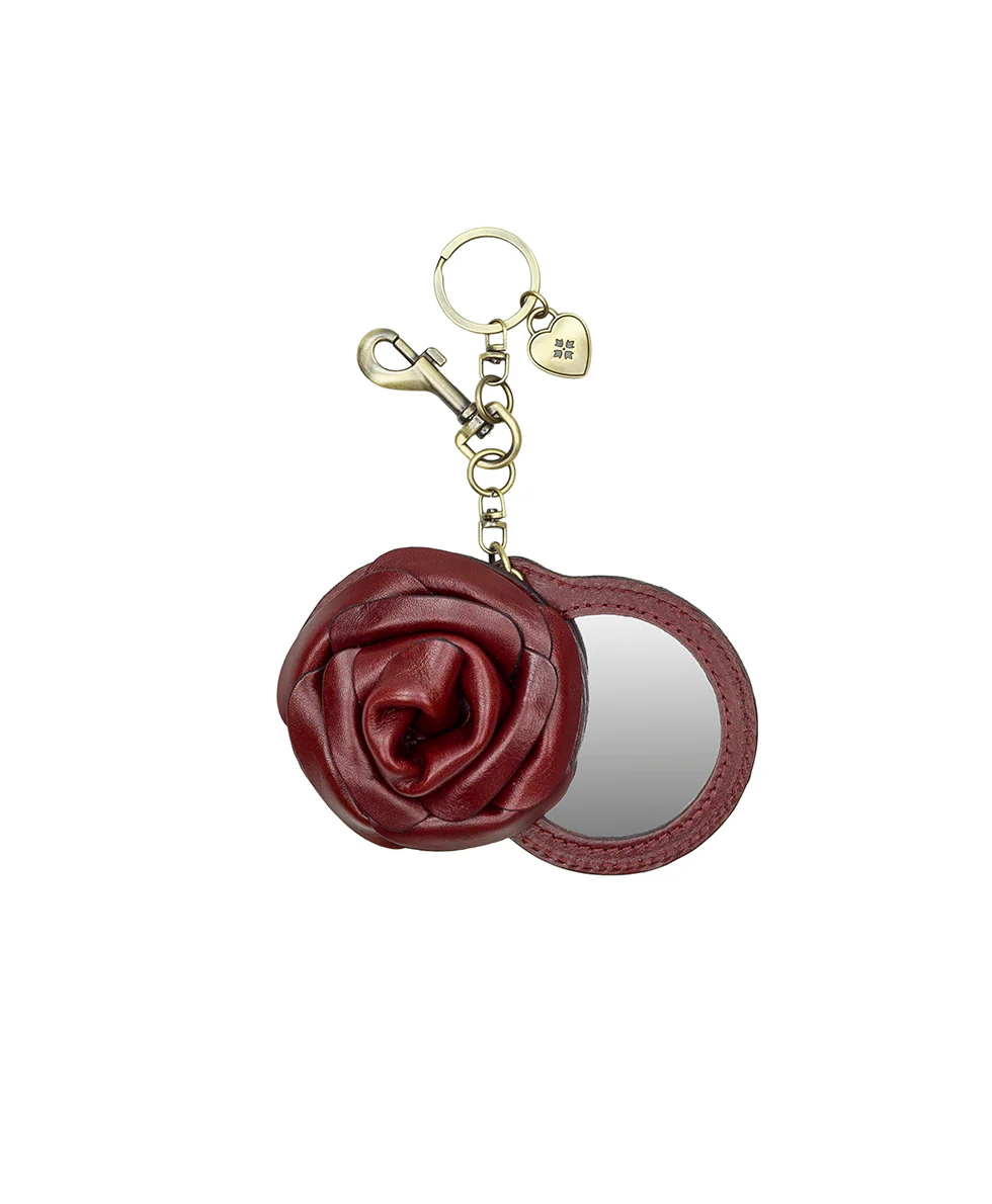 Rose Mirror Bag Charm - Heritage - Image 7