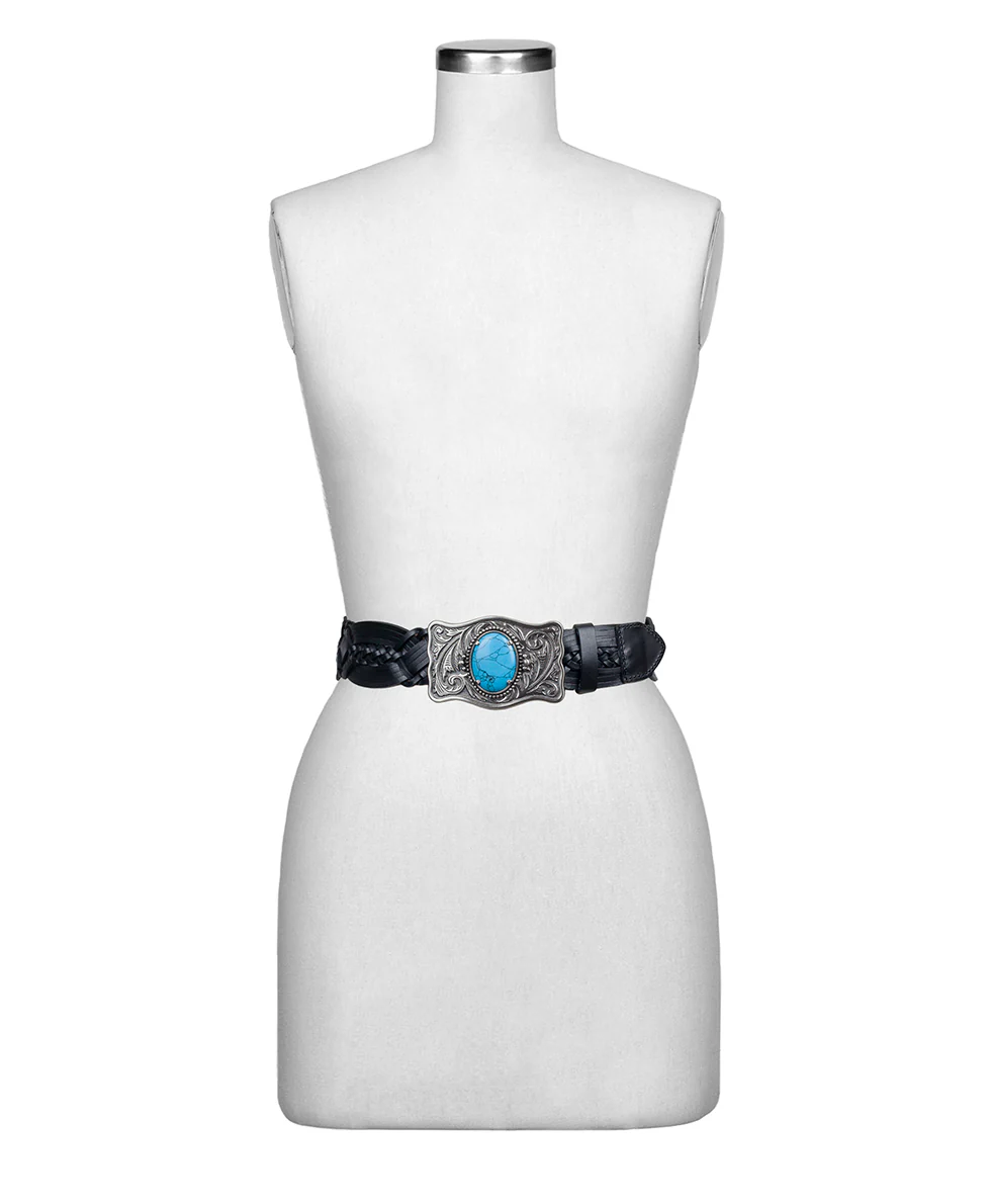 Roseanna Belt - Braided — Black - Image 3