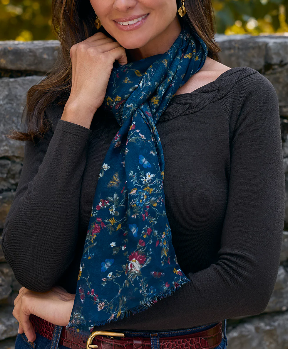 Scarf - Butterfly Gardens - Image 5